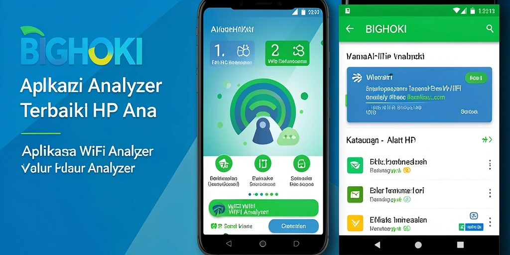 Tampilan antarmuka aplikasi BIGHOKI yang informatif dan interaktif.