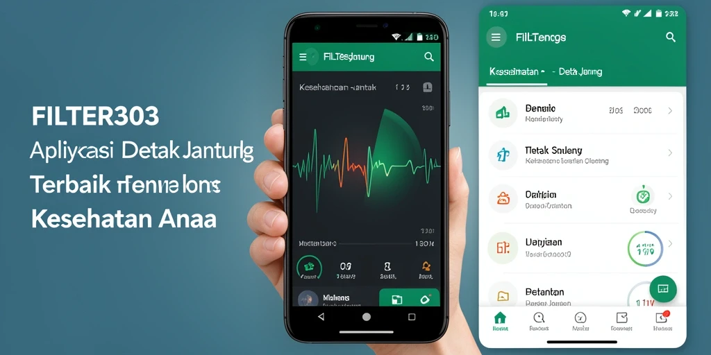 Tampilan antarmuka FILTER303 yang intuitif dan informatif.