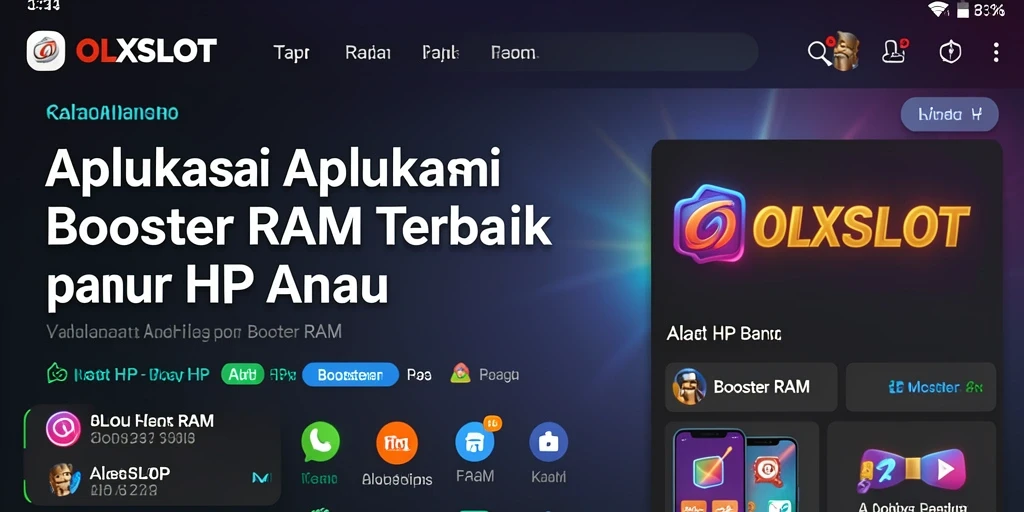 Antarmuka aplikasi <strong>OLXSLOT</strong> yang sederhana dan fungsional.