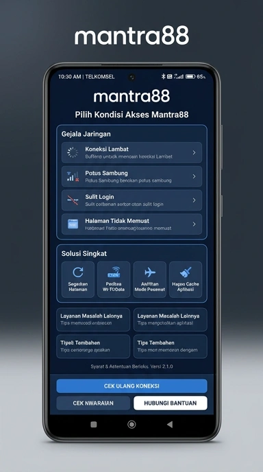 Halaman Link Alternatif Mantra88 untuk Pengguna Android